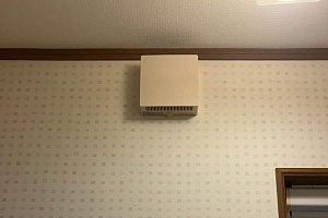 トイレ換気扇　換気扇交換　Panasonic　天埋換気扇　FY-17CB　パイプファン　FY-08PDL90D