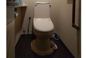 トイレ　トイレリフォーム　リフォーム　トイレ交換　Panasonic　アラウーノS160　タイプ２