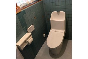 トイレ　トイレリフォーム　リフォーム　トイレ交換　TOTO　ｳｫｼｭﾚｯﾄ一体型 ZJ1標準配管/手洗付