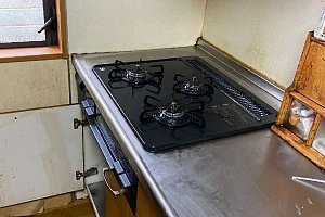 ビルトインコンロ交換　パロマ　ビルドインコンロ　PD-N36-LP