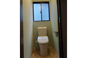 トイレ　トイレリフォーム　リフォーム　トイレ交換　LIXIL アメージュZ　ﾊｲﾊﾟｰｷﾗﾐｯｸ