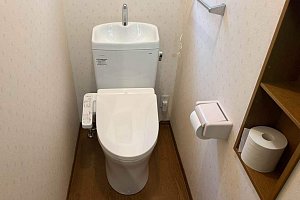 トイレ　トイレリフォーム　リフォーム　トイレ交換　TOTO　ピュアレストQR
