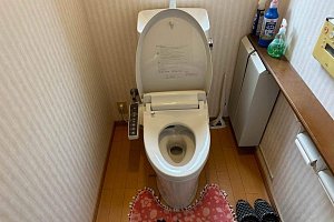 トイレ　トイレリフォーム　リフォーム　トイレ交換　LIXIL　アメージュZ　ﾊｲﾊﾟｰｷﾗﾐｯｸ
