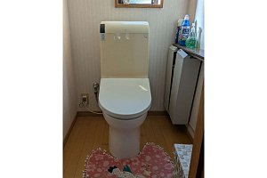 トイレ　トイレリフォーム　リフォーム　トイレ交換　LIXIL　アメージュZ　ﾊｲﾊﾟｰｷﾗﾐｯｸ