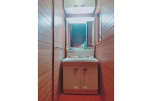 洗面台　洗面化粧台　リフォーム LIXIL　V1