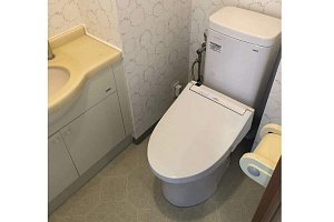 トイレ　リフォーム　トイレ交換　TOTO　ピュアレストMR