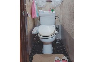 トイレ　トイレリフォーム　リフォーム　トイレ交換　TOTO　ピュアレストQR