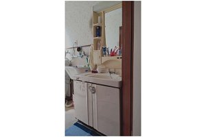 洗面台　洗面化粧台　洗面化粧台リフォーム　リフォーム　洗面台交換　クリナップ　BGA　止水栓交換