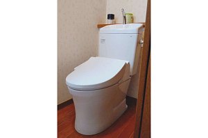 トイレ　トイレリフォーム　リフォーム　トイレ交換　TOTO　ピュアレストQR