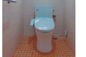 トイレ交換　トイレリフォーム　TOTO　ピュアレストQR　CS232BM　SH233BA　TCF2212E