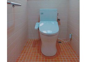 トイレ交換　トイレリフォーム　TOTO　ピュアレストQR　CS232BM　SH233BA　TCF2212E