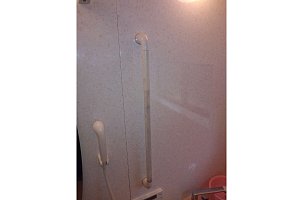 LIXIL　手摺交換　浴室手摺