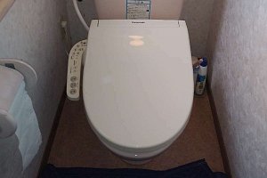便座交換　Panasonic　温水洗浄便座