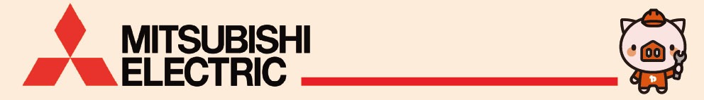 三菱ロゴ×とんとこトン
