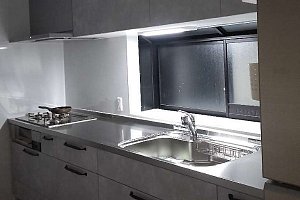 キッチン　キッチンリフォーム　リフォーム　キッチン交換　クリナップ　ステディア