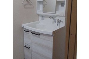 洗面台　洗面化粧台　洗面化粧台リフォーム　リフォーム　洗面台交換