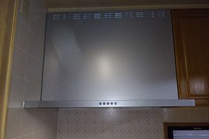 キッチン換気扇　レンジフード　クリナップ　フラットスリムレンジフード