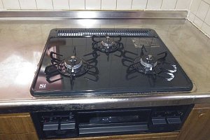 コンロ交換　パロマ　扉交換
