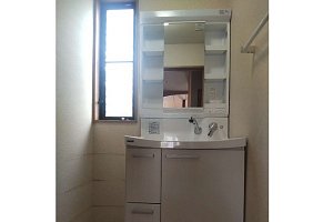 洗面台　洗面化粧台　洗面化粧台リフォーム　リフォーム　洗面台交換　クリナップ　ファンシオ