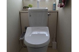 トイレ　トイレリフォーム　リフォーム　トイレ交換 LIXIL アメージュZ　ﾊｲﾊﾟｰｷﾗﾐｯｸ