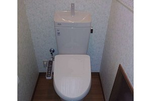 トイレ　トイレリフォーム　リフォーム　トイレ交換　アメージュZ　ﾊｲﾊﾟｰｷﾗﾐｯｸ