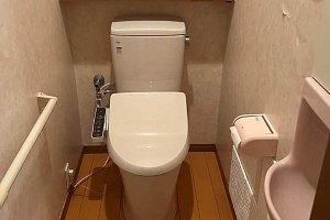 トイレ　トイレリフォーム　リフォーム　トイレ交換　LIXIL　	アメージュZ　ﾊｲﾊﾟｰｷﾗﾐｯｸ