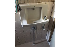 交換前