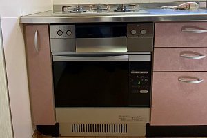 ガスオーブン交換後