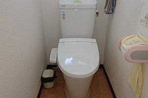掃除がしやすいトイレ