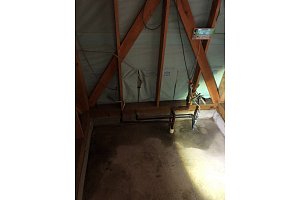 解体したユニットバスの中の写真です。