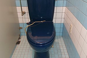 リモコンがないトイレ