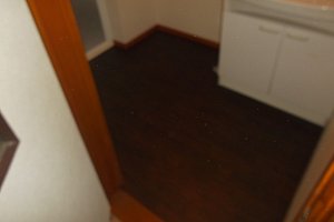 脱衣室クッションフロア