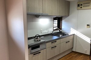 リフォーム後のキッチン