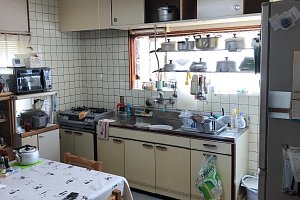 施工前のキッチン