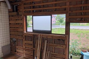 リフォーム工事中の様子