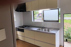 施工後のキッチン