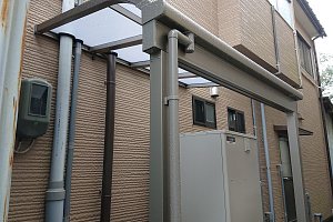 アルミテラスの設置